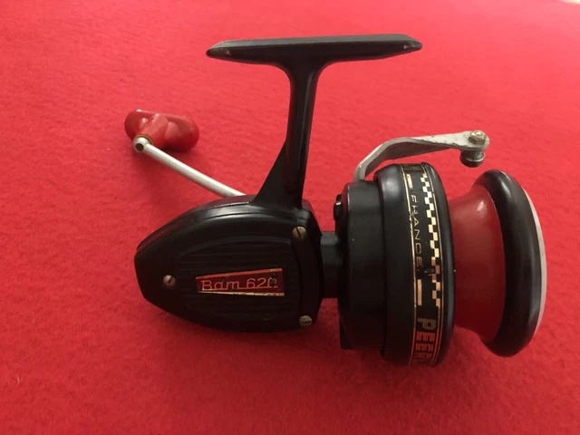rare moulinet de pêche ancien Peerless bam BAM 305 bicolore