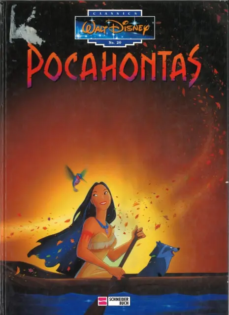 Pocahontas von Walt Disney (gebunden, 1995)