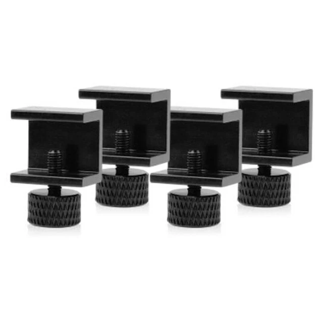 3D Printer Parts 4Pcs Glass Heatbed Clip Clamp Heated Bed Clips Aluminium Alloy