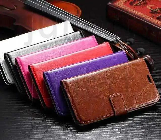 Black Leather Wallet Flip case Sony Xperia XZ1 L1 L2 L3 L4 1 10 5 XA1 XZ Premium