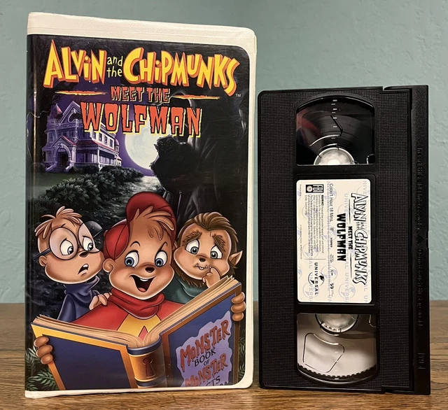 ALVIN AND THE Chipmunks Meet the Wolfman VHS (2000) ~ Universal ~ FREE ...