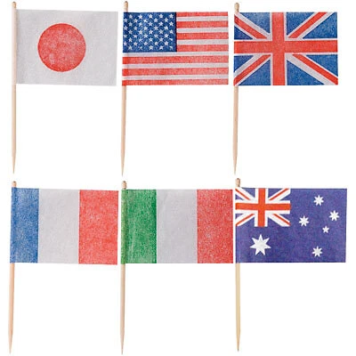 Lunch Flag Universal Flags 200 picks Food Pick