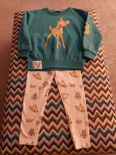 XLarge Bundle Girls Clothes Age 5-6 Inc Disney Jumpers Tops Leggings. 21 items. 3