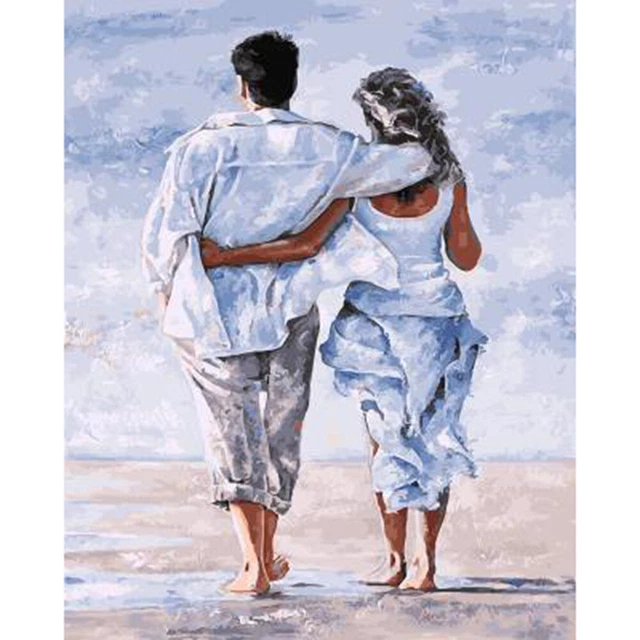 Pintura Aisen por números para adultos, para manualidades, pintura al óleo, juego de números, tierra