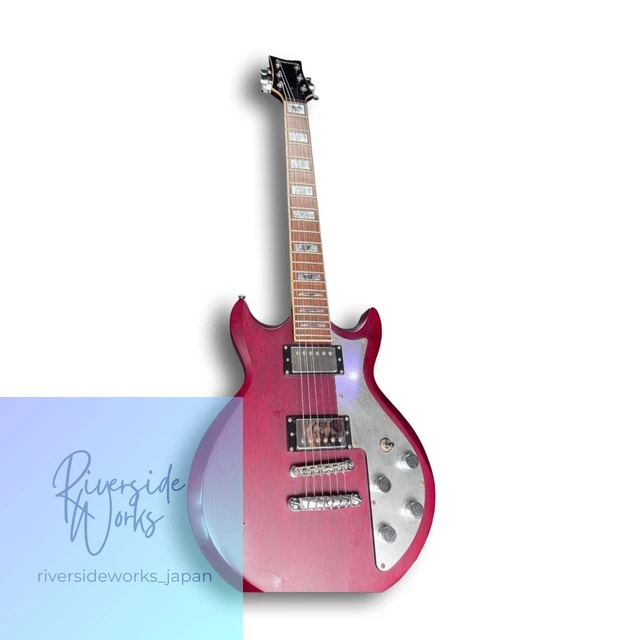 RARE DC IBANEZ AXS42 Dark Red Stained Flat Guitar £399.73