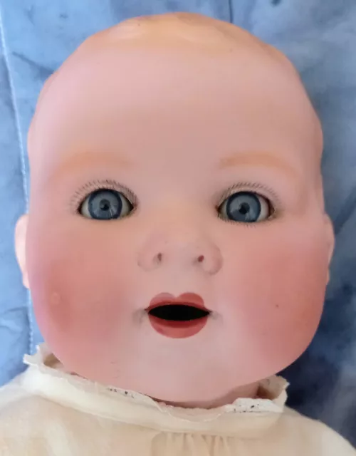 Antique ARMAND MARSEILLE DREAM BABY 351  doll. c1920. BIG 25 inch.