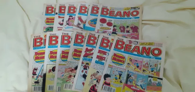 Beano comics Bundle X 13 1992