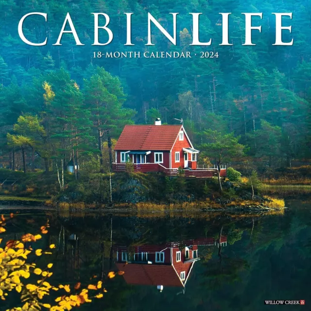 Cabinlife - 2024 Calendario da Parete - Nuovo - 32763