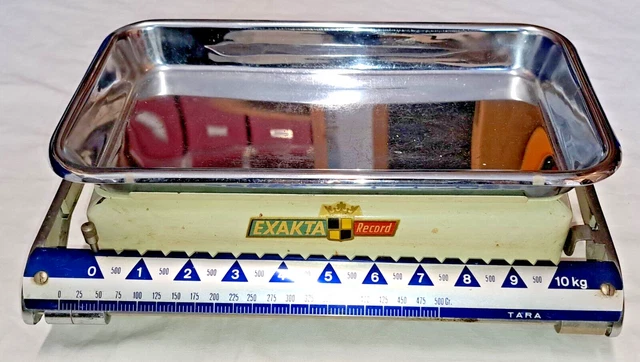 Alte Waage Küchenwaage Exakta Record bis 10kg - Vintage