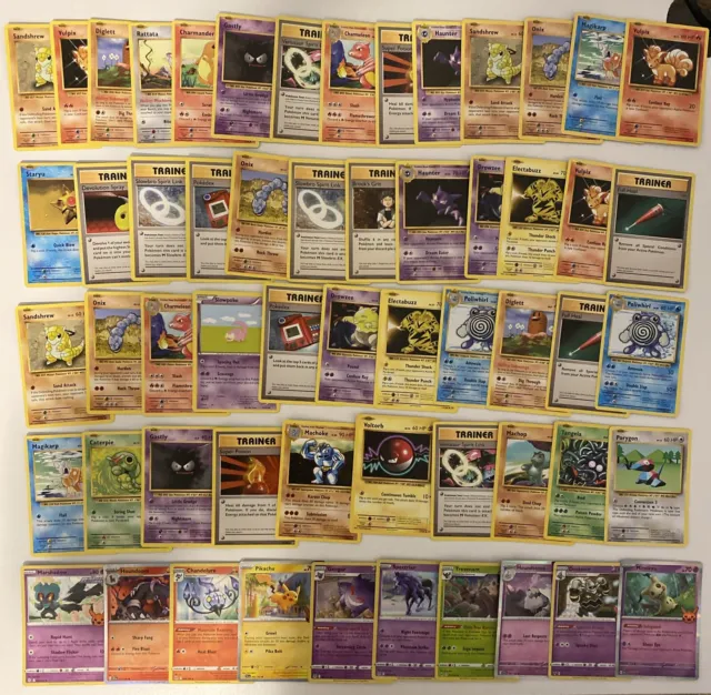 Pokemon Cards Lot. 50+ Card Lot! Includes Holos and Pokémon Halloween Set