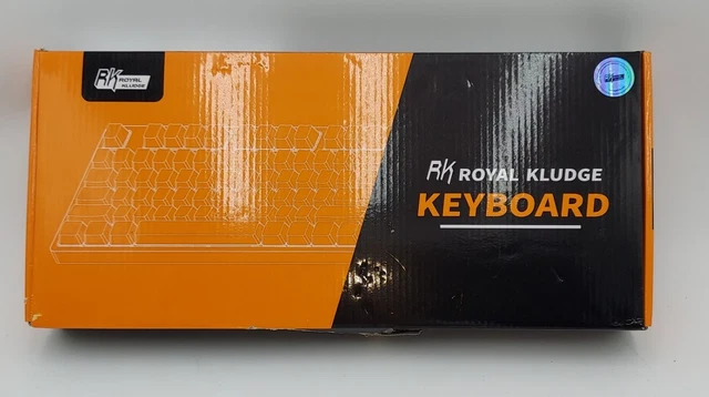 RK ROYAL KLUDGE RK87 RGB Wireless TKL Mechanical Gaming Keyboard White ...