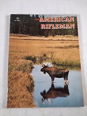 The American Rifleman Magazine july 1970  vintage gun magazine NRA