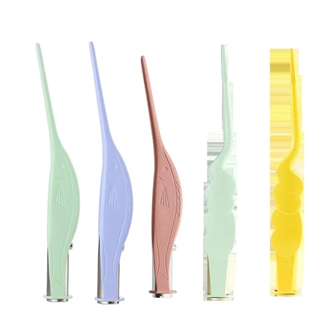 Kid Earwax Removal Tool Ear Tweezers for w/ LED Light Stainless S