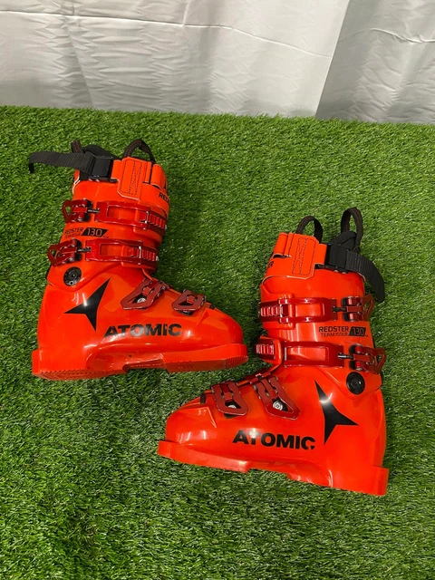 Atomic Race Carbon Skate Boots UK 8.5 / US 9 White Red Carbon Fiber Atomic Boot 2023-Atomic-Redster-STI-70-LC-  main image 4