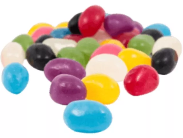 1kg ASSORTED MINI JELLY BEANS BULK LOLLIES CANDY RAINBOW SWEETS PARTY