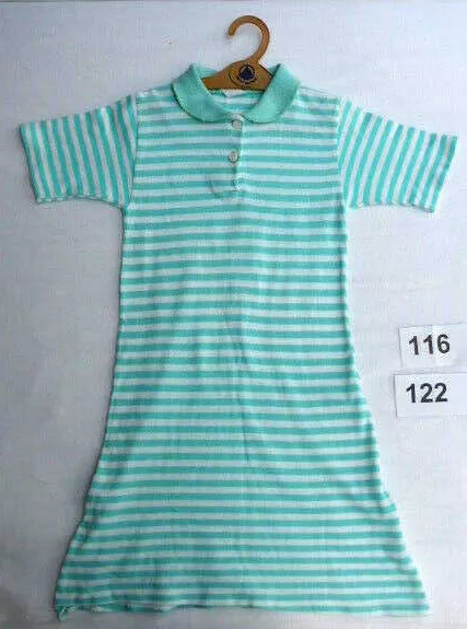 Abito a maglia - collo polo - moda bambini vintage