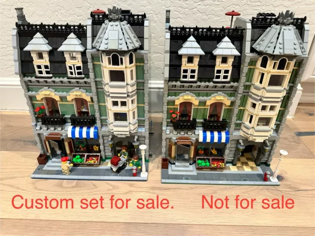 LEGO Creator Expert - Green Grocer 10185 - Genuine Bricks, Custom Build 95% Same