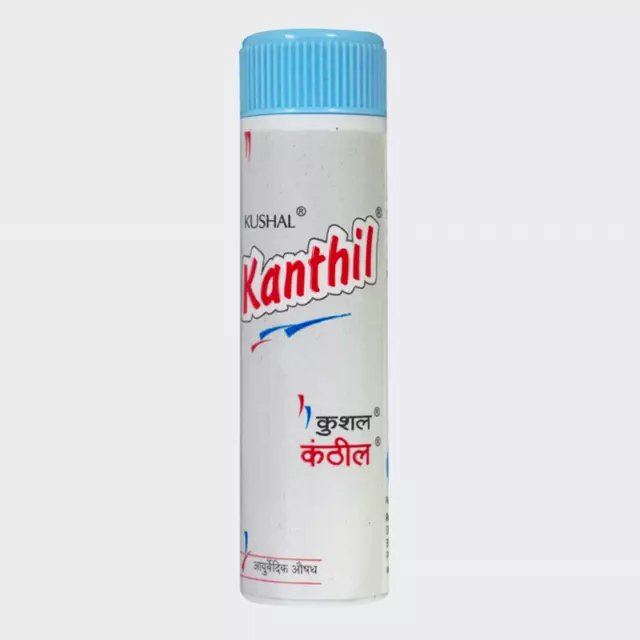 Kushal Kanthil Aryuvédico Pastillas para Couugh, Frío, Boca Frescura, 10g (De 2)