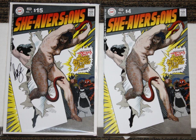 Cerebus In Hell(#75) She Aversions #1  Regular A & SIGNED Ed.