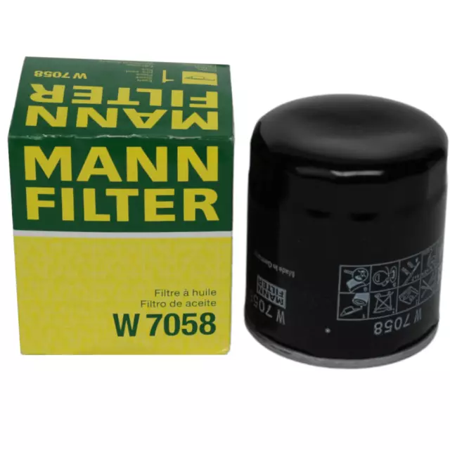 MANN-FILTER (W 7058) Ölfilter für CITROEN FIAT LANCIA OPEL PEUGEOT SUZUKI
