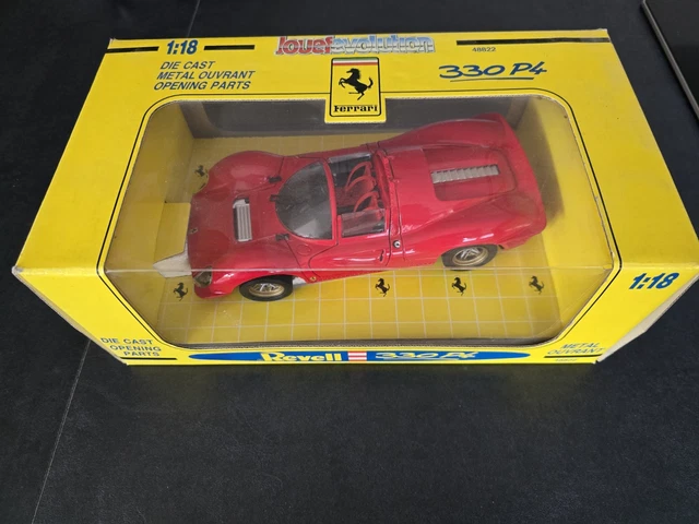 Ferrari 330 P4 Coupé Street Rouge - Jouef Evolution 1/18 - Miniature Métal Collection