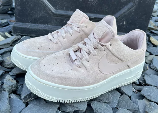 Air force 1 sage pink suede sales