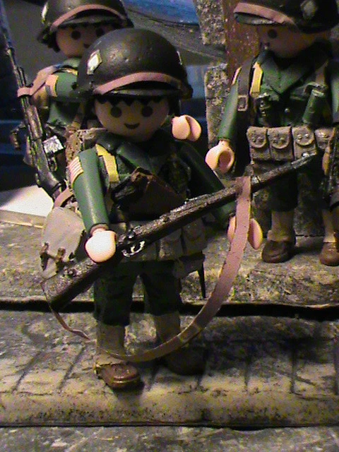 PLAYMOBIL CUSTOM SUBOFICIAL Wehrmacht (Normandia-1944) Ref-0516 Bis EUR 40,00 - FR