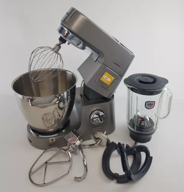 Küchenmaschine 7L Kenwood Titanium Chef Patissier XL KWL90.034SI 1400W, BY