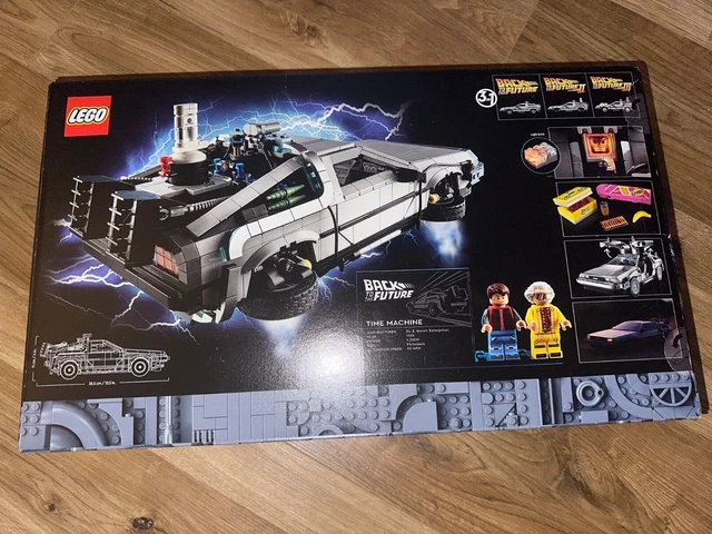 LEGO ICONS: BACK to the Future Time Machine (10300) - Brand New - Free ...