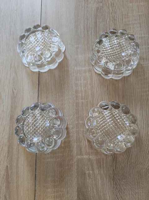 4 Rehausseurs De Meuble En Verre Transparent – Hauteur 3 Cm – Pour Table, Piano