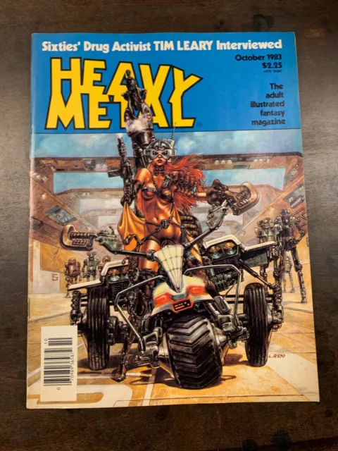 Heavy Metal Magazine Oct  1983  Fn/ Vf