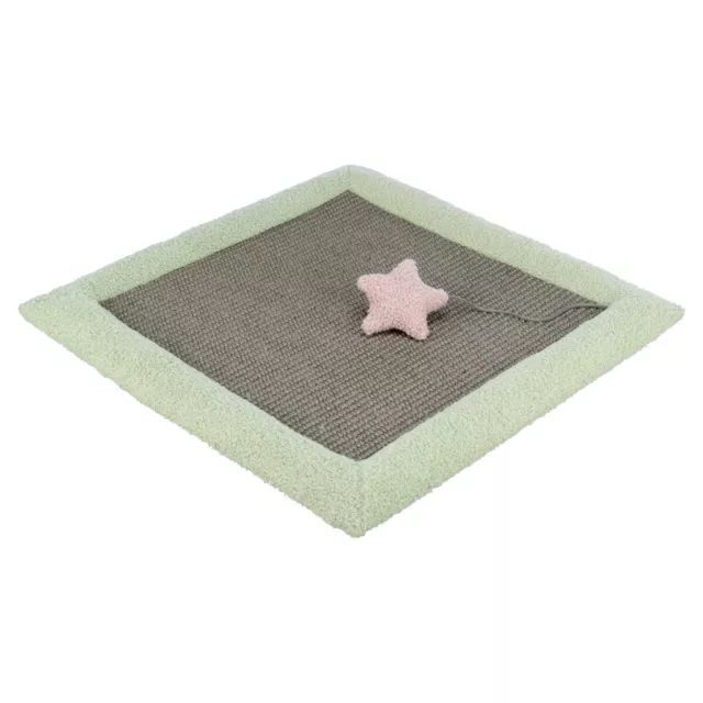 Trixie Junior Tapis à Gratter pour Chats Gris / Mint, Neuf