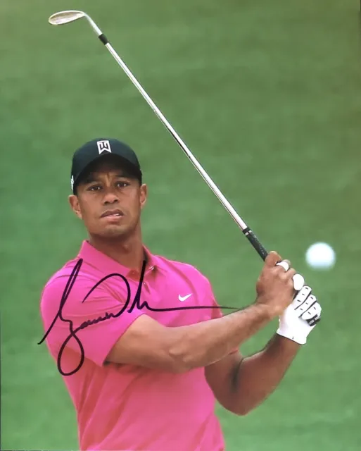 Tiger Woods - Golf Pro - Autographed - Brand New Signed 8x10 - REPRINT