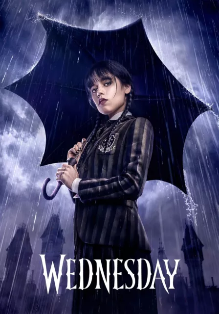 Wednesday The Addams Family Movie Affiche de cinéma Poster #181
