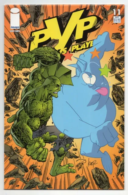 PVP Player vs Player #11 NM First Print Savage Dragon Appearance