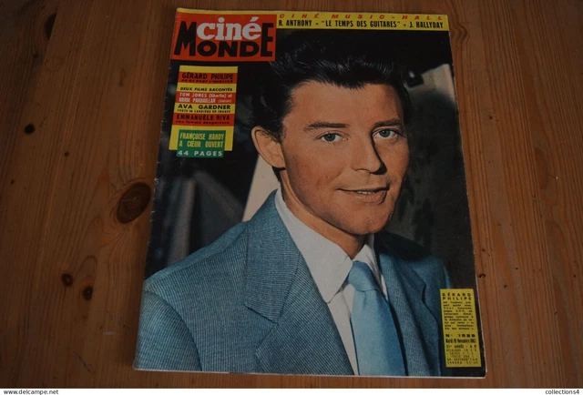 CINEMONDE 1528 GERARD Philipe Romy Schneider Ava Gardner Francoise ...