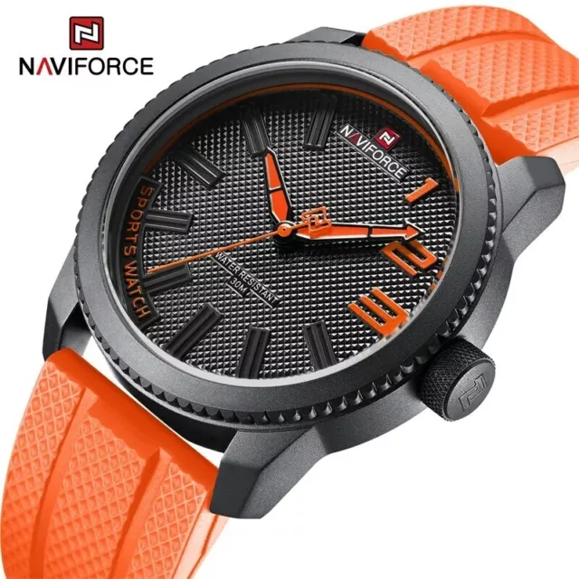 Reloj de Pulsera Tendencia Militar Lujo Cuarzo Hombre Deporte Estanco Clase Moda