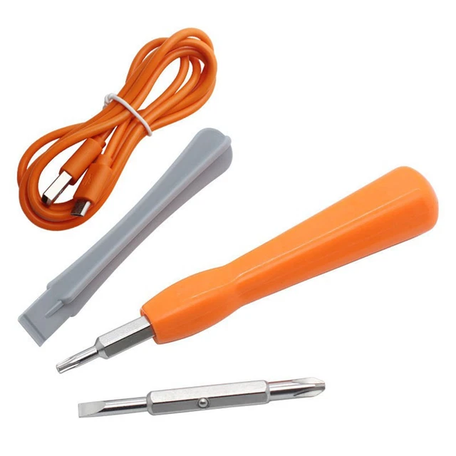 Kit cacciaviti a doppia estremità acciaio al carbonio 2 kit viti di sicurezza campanello USB