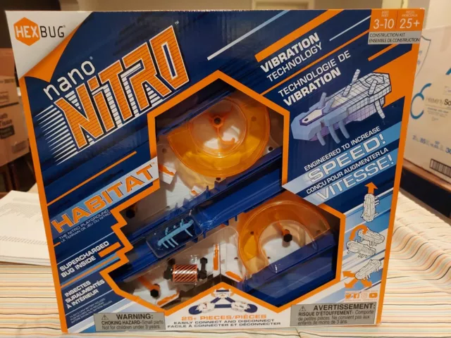 Hexbug Nano Nitro Habitat Set The Nitro Playground Supercharged Bug Included NEW Hexbug Nano Nitro Habitat Set The Nitro Playground Supercharged Bug Included NEW