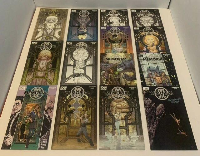 Lot Of 14 Memorial V1 #1-6 + V2 #1-3 Complete Sets + Variants  +1:50 Variant Idw