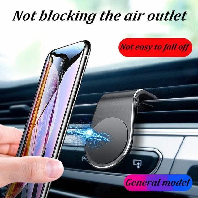 L Téléphone portable Support de téléphone Clip de support Magnétique Voiture