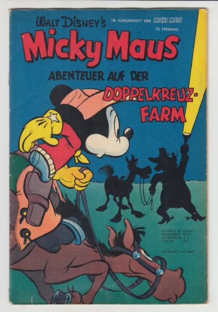 Micky Maus Sonderheft 19 - Micky Maus - Abenteuer auf der Doppelkreuzfarm