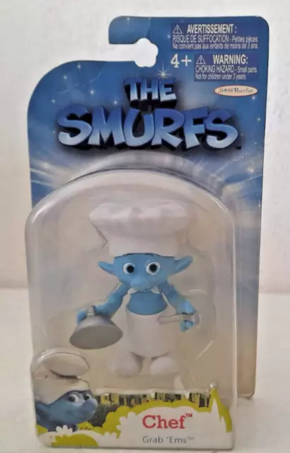 The Smurfs Movie Action Figure Puffo Chef Cuoco Smurf I Puffi