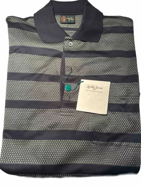 Bobby Jones Collection polo golf shirt short sleeve Rare