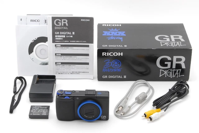 ST:004 [MINT In Box ] RICOH GR Digital III x STUSSY Limited model 500 From JAPAN