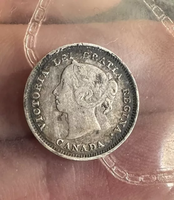 Canada 5 Cents 1889  Scarce