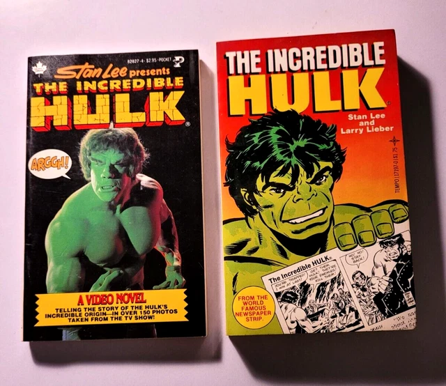Stan Lee Presents The Incredible Hulk  (1979 + 80)  Pocket + Pback Higher Grades