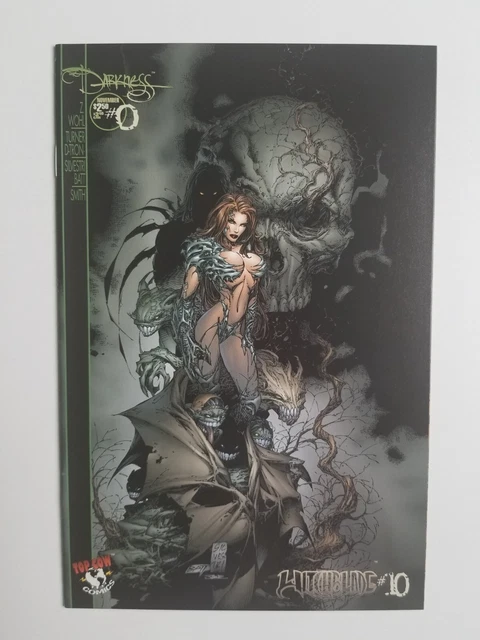 Witchblade #10 (1996 Image Comics) Marc Silvestri Variant Cover B ~ VF-