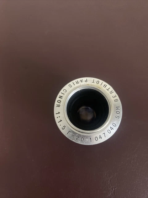 BERTHIOT CINOR 12.5 MM 1.9 for 8mm camera EUR 20,00 - FR