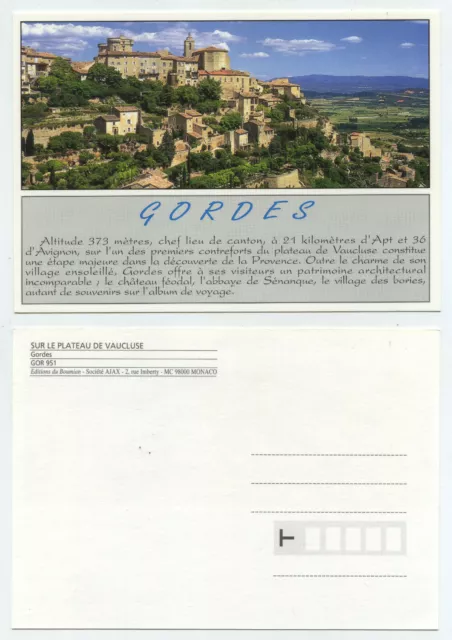 56886 - Gordes - alte Ansichtskarte